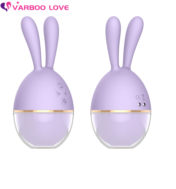 Rabbit shape Air Sucking Stimulator Clitoral vibrator ,10 Sucking Modes